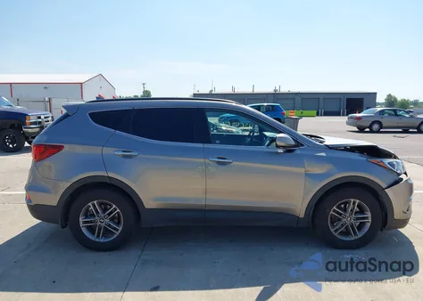 2017 Hyundai Santa Fe Sport 2.4L from USA, damaged, VIN 5NMZUDLB2HH014199